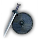 Fine Iron Sword and Shield