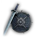 Studded Sword and Shield