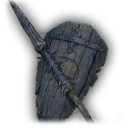 Rusty Squire Polearm and Shield