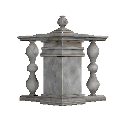 Corner Railings (Stone)