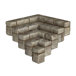 Corner Stairs (Stone)