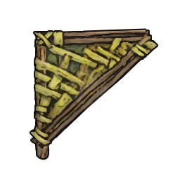 Triangular Wall (Leaves)