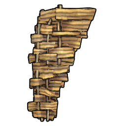 Triangular Wall (Sticks)