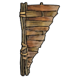 Triangular Wall (Bark)