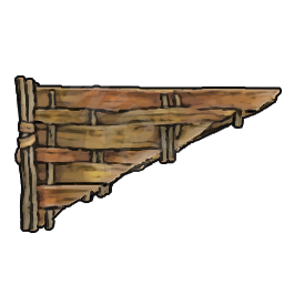 Triangular Wall (Bark)