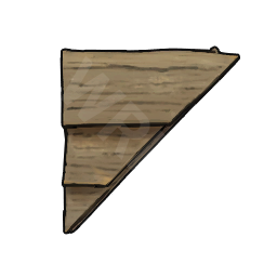 Triangular Wall (Planks)