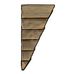 Triangular Wall (Planks)