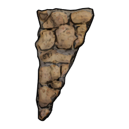 Triangular Wall (Stone)