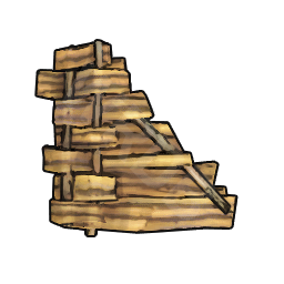Triangular Wall (Sticks)