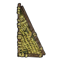 Triangular Wall (Leaves)