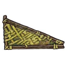 Triangular Wall (Leaves)