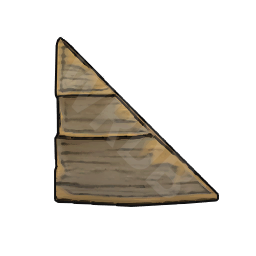 Triangular Wall (Planks)