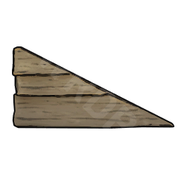 Triangular Wall (Planks)