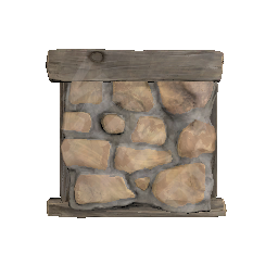 Wall (Stone and Timber)