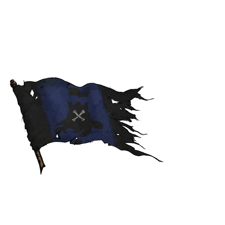 Captains of Tortuga Flag