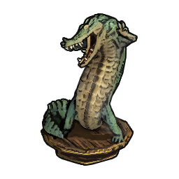 Jolly Crocodile Sculpture