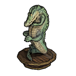 Wise Crocodile Sculpture