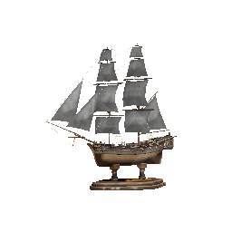 Brig on a Stand