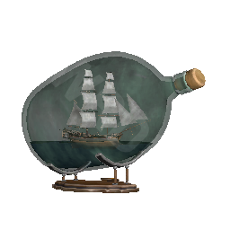 Brig in a Bottle (Water)