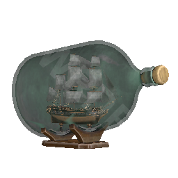 Frigate in a Bottle