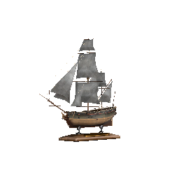 Ketch on a Stand
