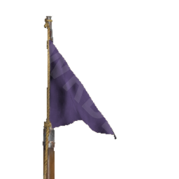 Fine Purple Flagpole