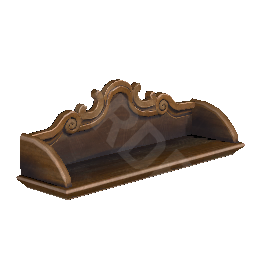 Luxurious Shelf with Curls