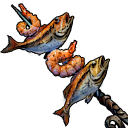 Skewer Seafood Harpoon T02