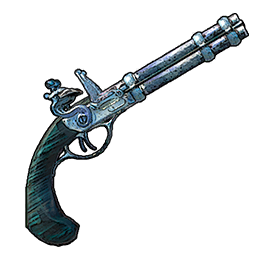 Drake’s Double-Barreled Pistol