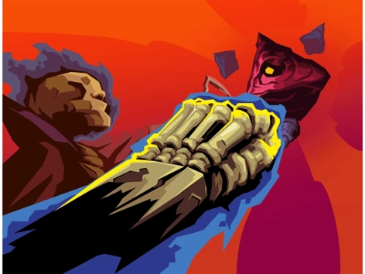 Slay the Spire 2 Right Hand Hand card - Necrobinder Attack