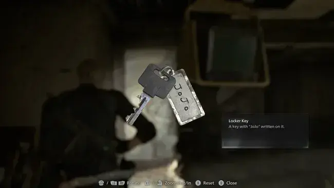 jojo's Lokcker Key