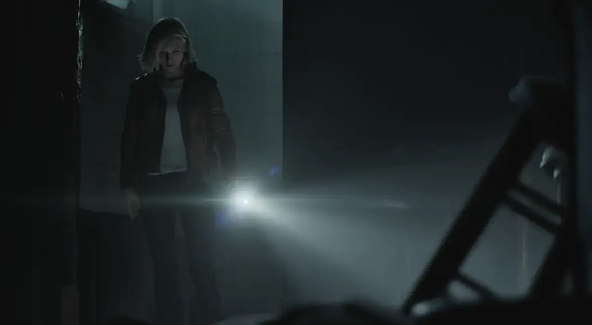 Leon S. Kennedy and Grace Ashcroft side by side in Resident Evil Requiem