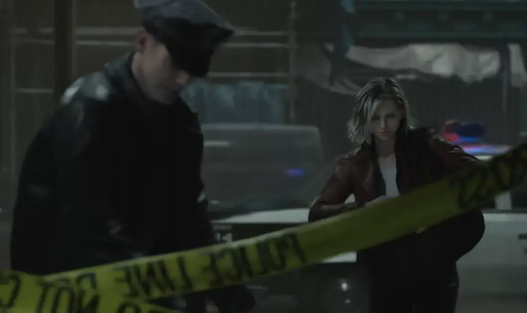 Grace Ashcroft in the Rhodes Hill care facility during the opening of Resident Evil Requiem