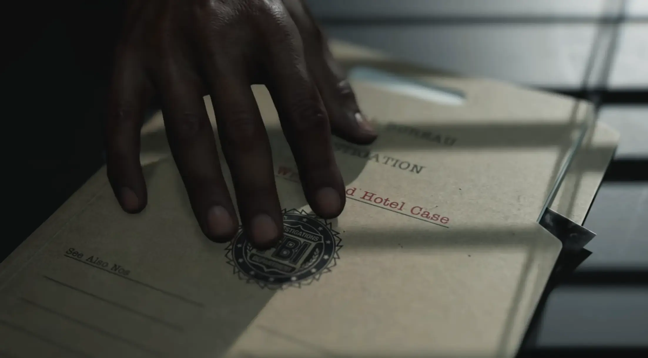 In-game document collection screen in Resident Evil Requiem
