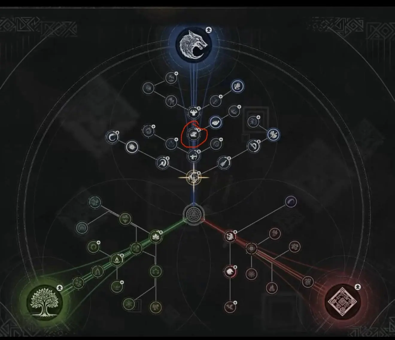 Stat allocation UI showing stamina and health point distribution in Crimson Desert