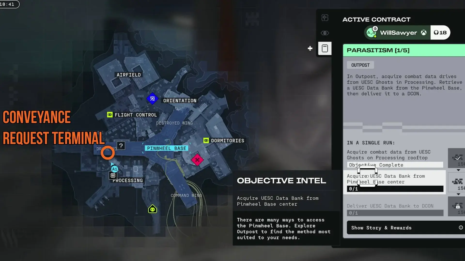 Drone Wing Terminal Location