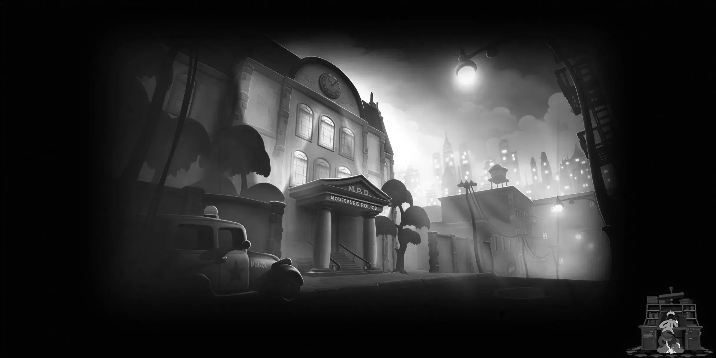 MOUSE P.I. For Hire Clergy Row title image