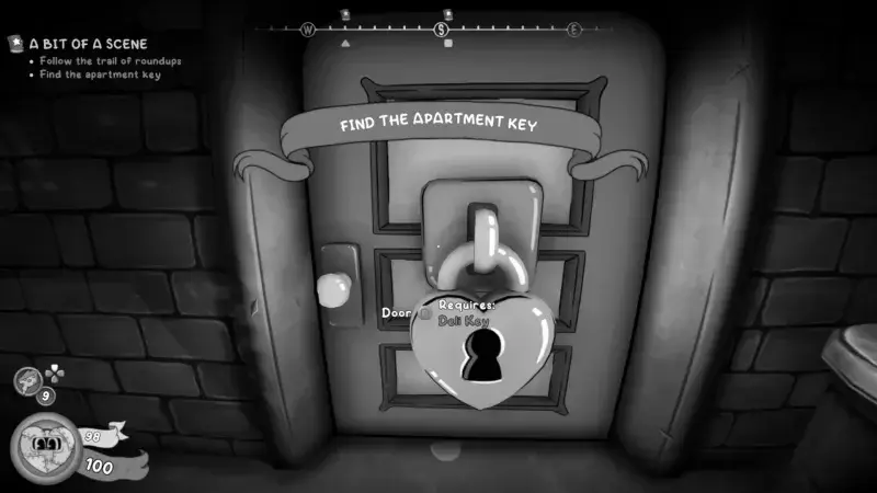 Tailpick door puzzle