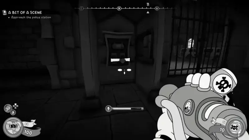 Gate switch location