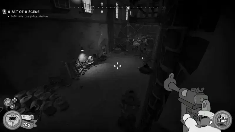 Jump pad in position
