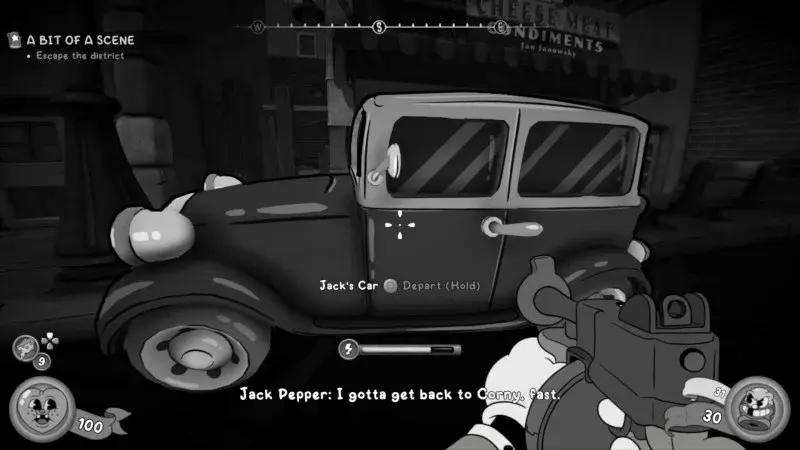 James Gun (Tommy Gun) location