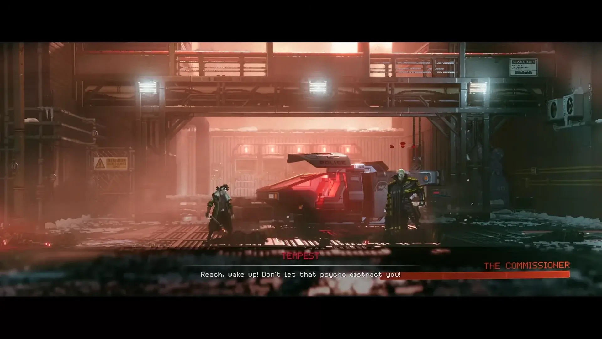 Commissioner Generator fight