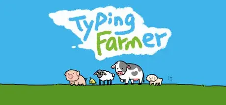 Typing Farmer header showing farm customization and animal attraction