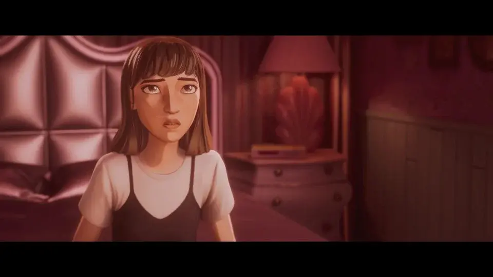 Mixtape Rooftop scene with fireworks