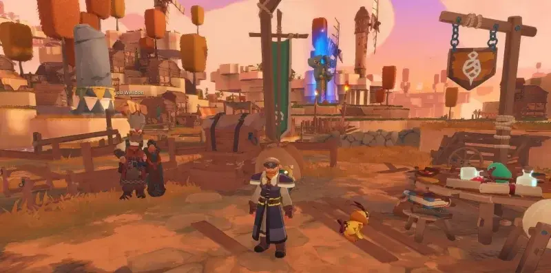 Job Welldon and crafting station in Farever