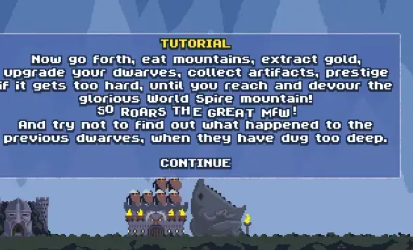Dwarf Eats Mountain Great Maw and upgraded runners in mid-game setup