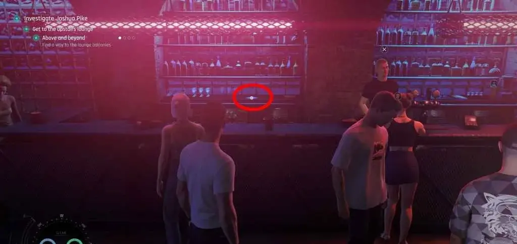Chapter 6: Nightclub intel location