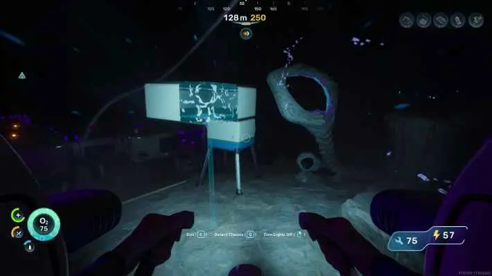 Base at Night