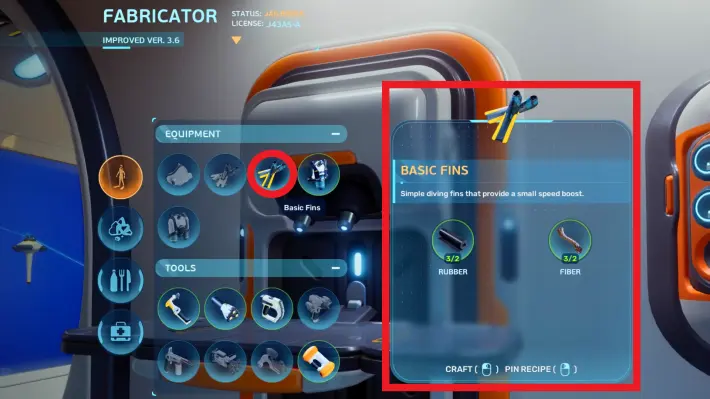 Basic Fins Recipe