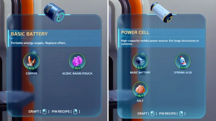 Craft Batteries